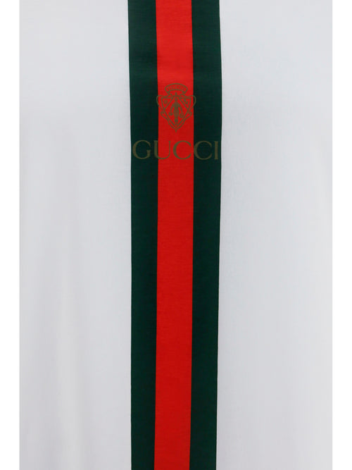 Gucci Printed cotton jersey T-shirt - White/Mc