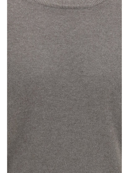 Brunello Cucinelli Cashmere Sweater - Army Washed+Ciottolo