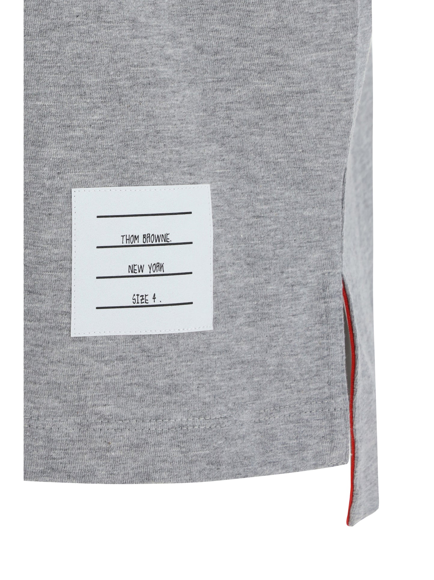 THOM BROWNE Short sleeve crewneck T-shirt