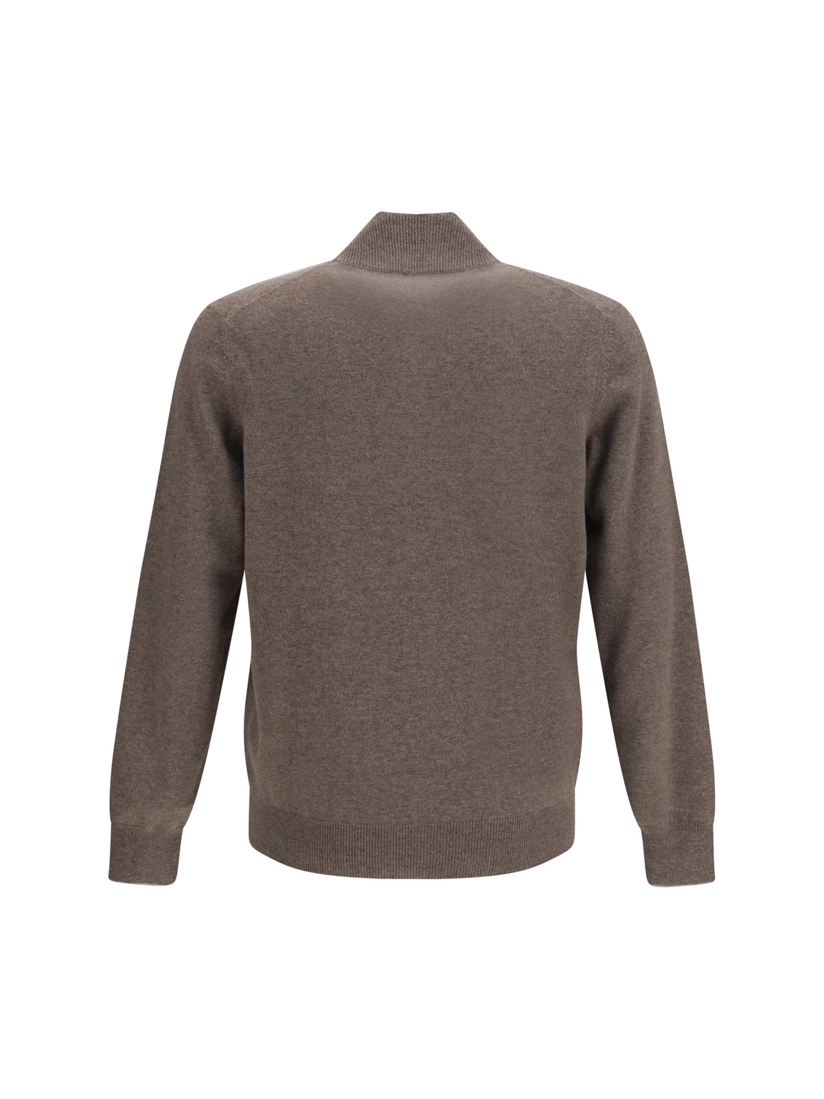 Brunello Cucinelli Cashmere Sweater - Lontra+Grigio Light
