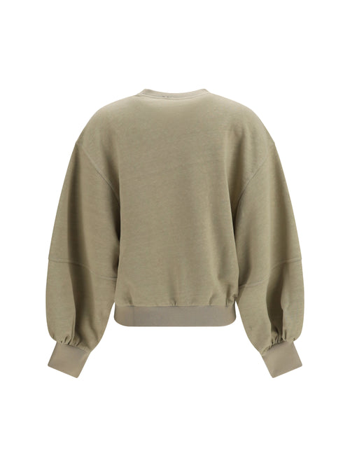 Brunello Cucinelli Cotton and Linen Sweatshirt - Beige