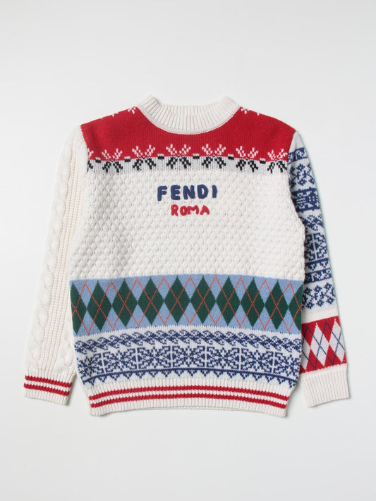 Fendi Sweater Kids Multicolor