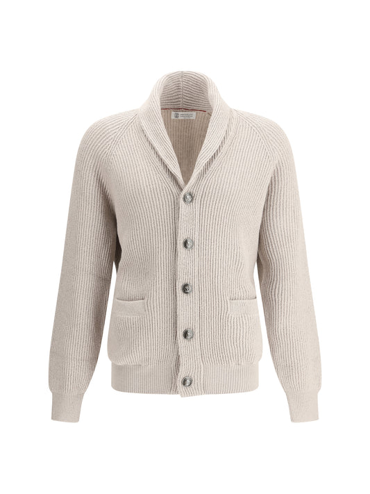 BRUNELLO CUCINELLI Ribbed Cardigan