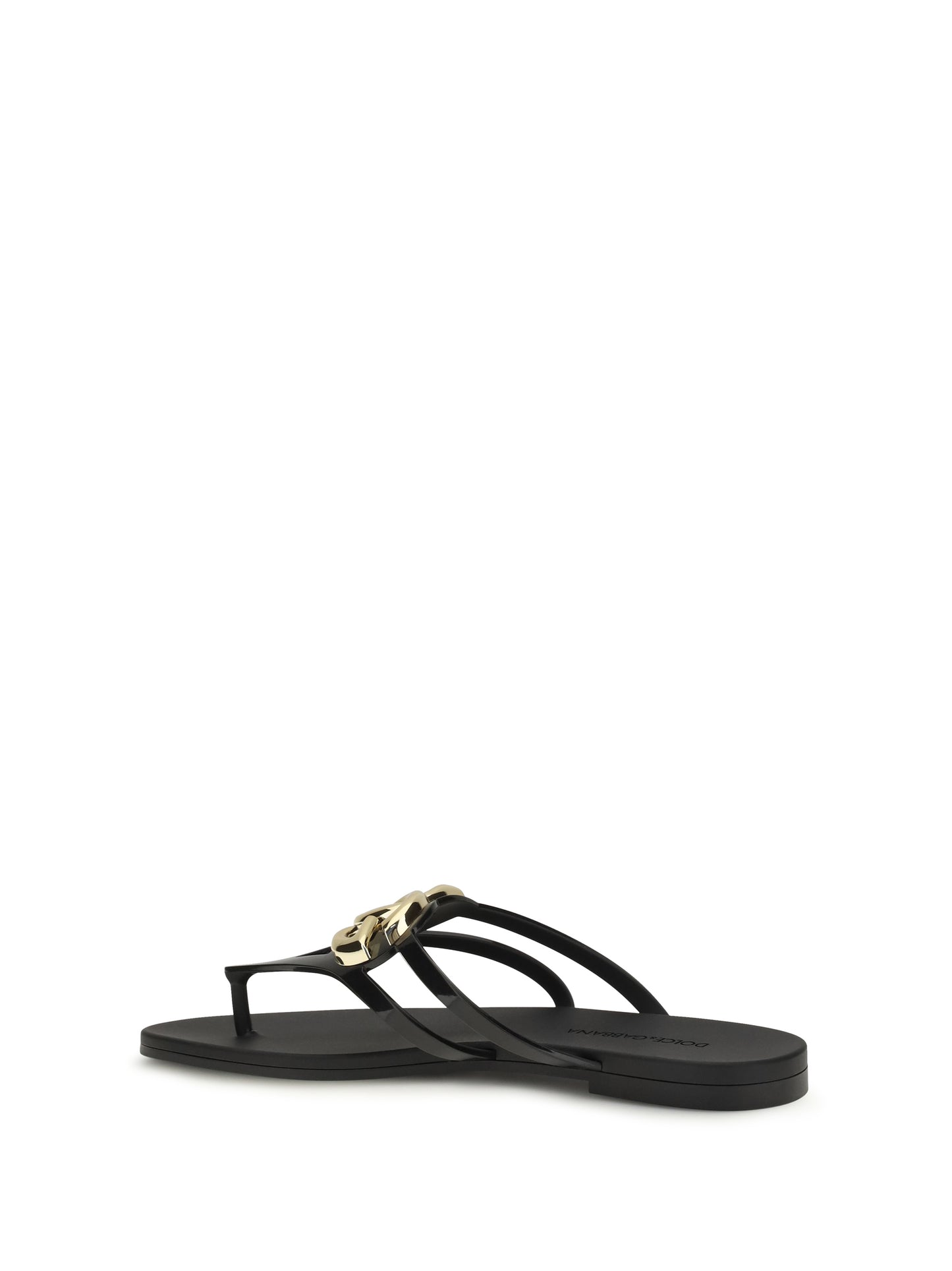 DOLCE & GABBANA Logo rubber Sandals