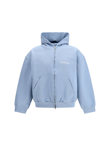 BALENCIAGA Back zip-up Hoodie