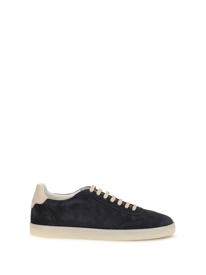 Brunello Cucinelli Suede Sneakers - Night Sky