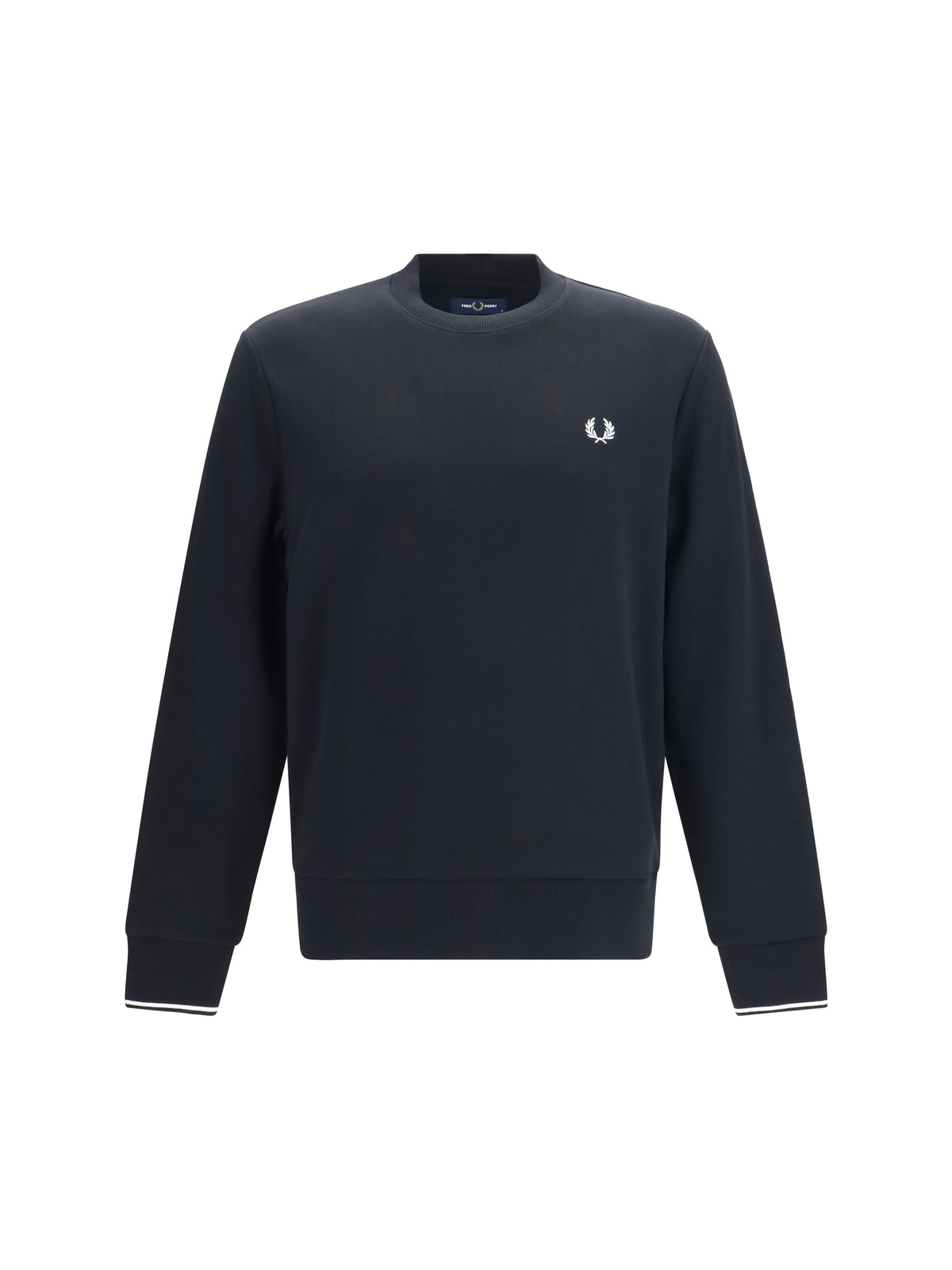 Fred Perry Crewneck sweatshirt with logo - Black