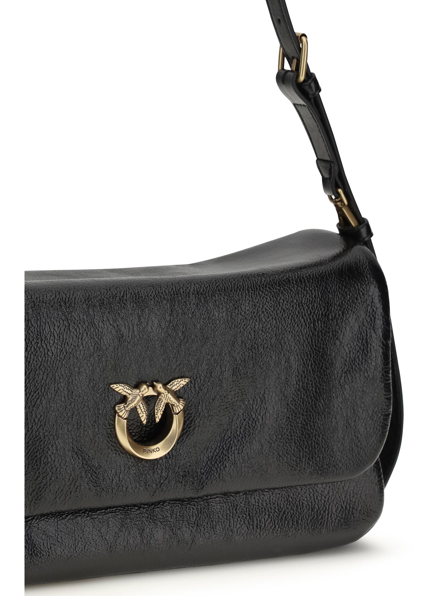 PINKO Love Click Soft Horizontal Shoulder Bag
