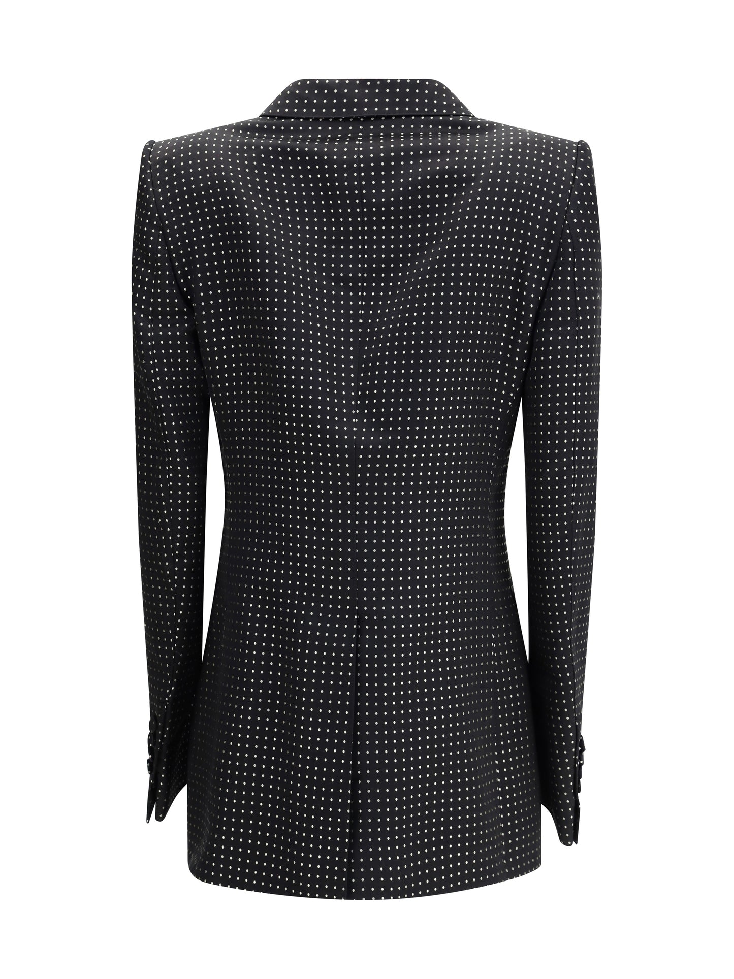 TOM FORD Single Breasted Jacket with polka dots
