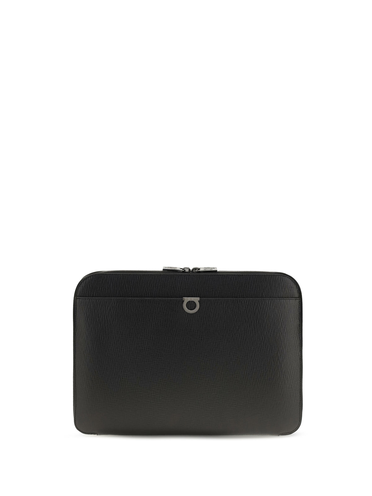 Ferragamo Gancini Document Holder - Black