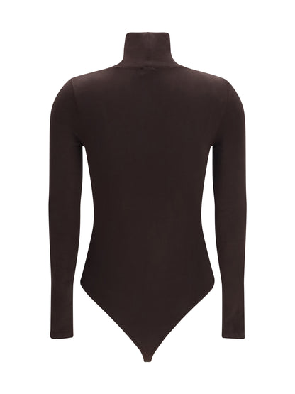 Wolford Colorado Bodysuit - Dark Wood