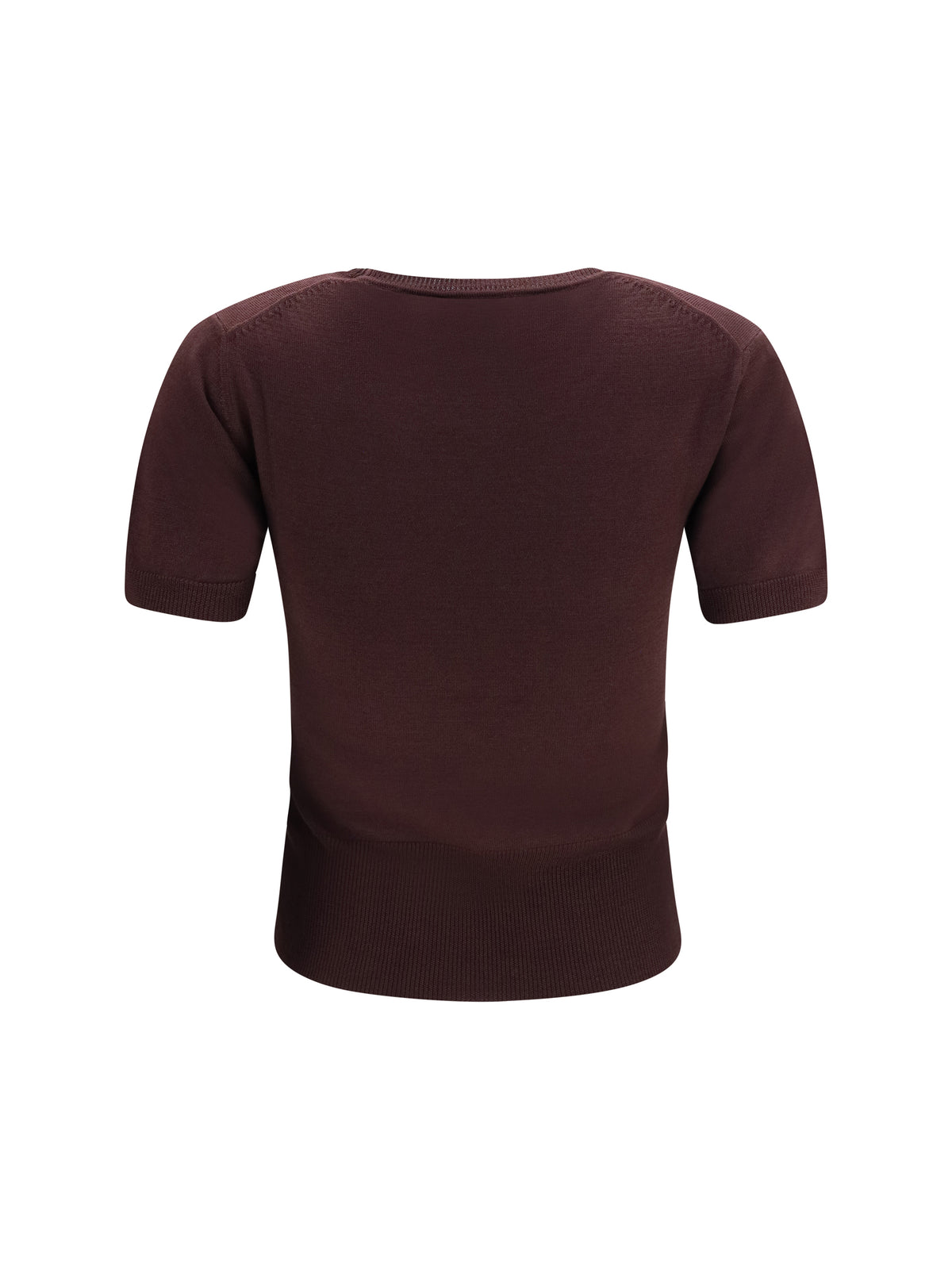 Vivienne Westwood Bea wool Top - Dark Mahogany