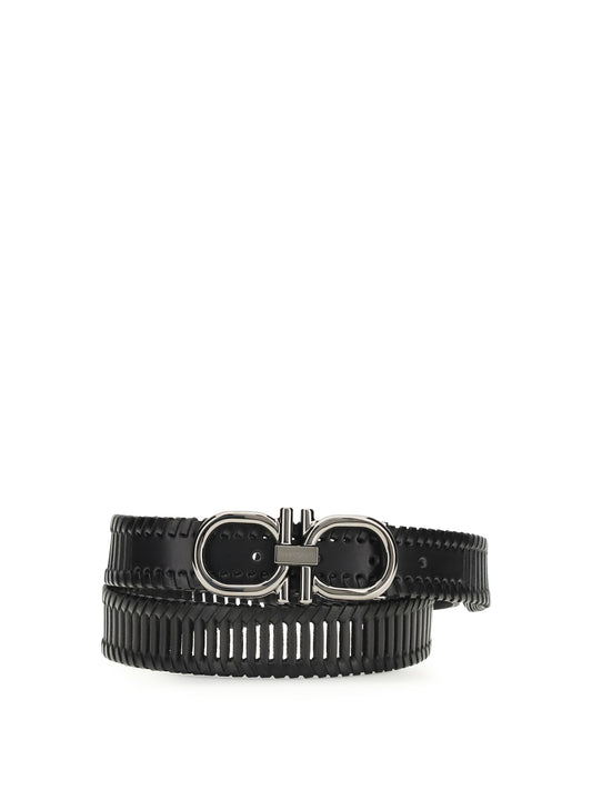 FERRAGAMO Adjustable Gancini Belt