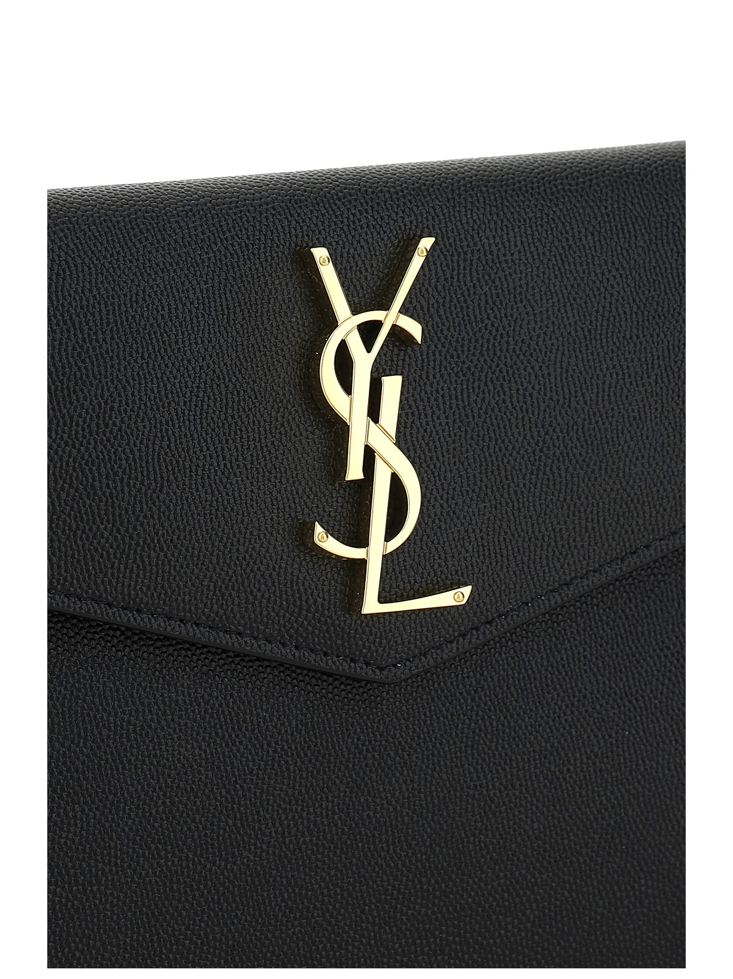 SAINT LAURENT Leather Pochette