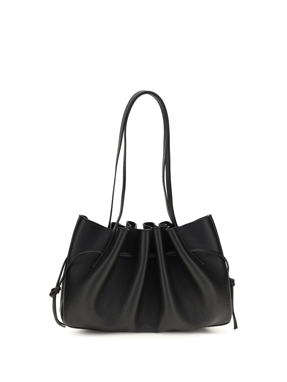 Yuzefi Scallop Shoulder Bag - Black