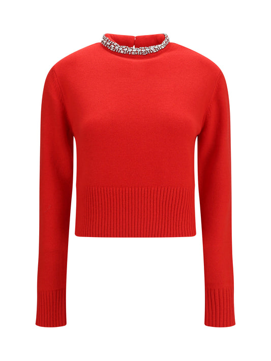 Pinko Berlino wool Sweater - Red Ibisco