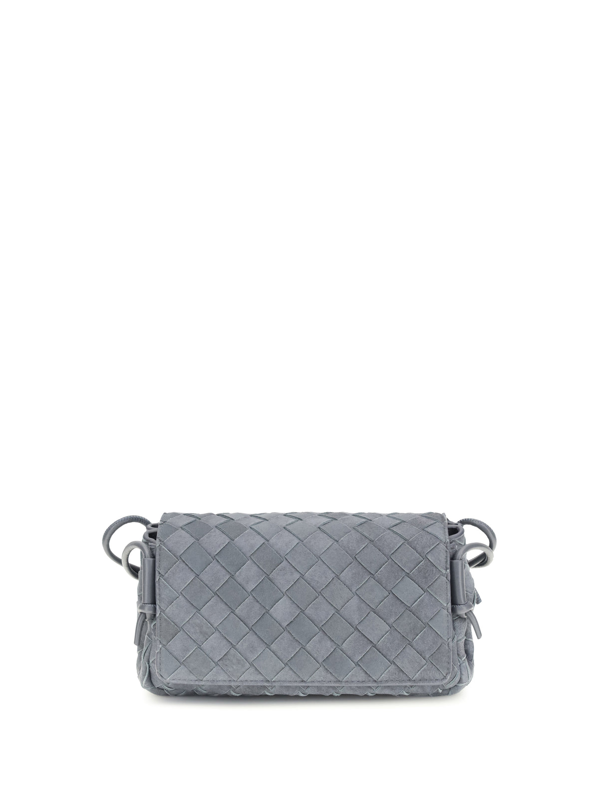 Bottega Veneta Notturno Shoulder Bag - Cloudy Ind/Gra.Mix-G