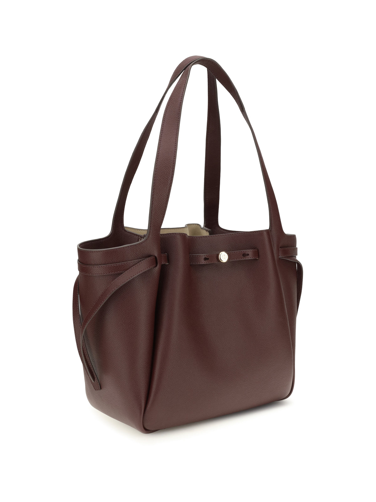 Tory Burch Romy Tote Bag - Dark Carmine