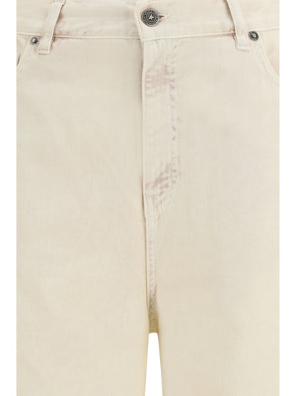 GOLDEN GOOSE Wide-leg cotton denim Jeans
