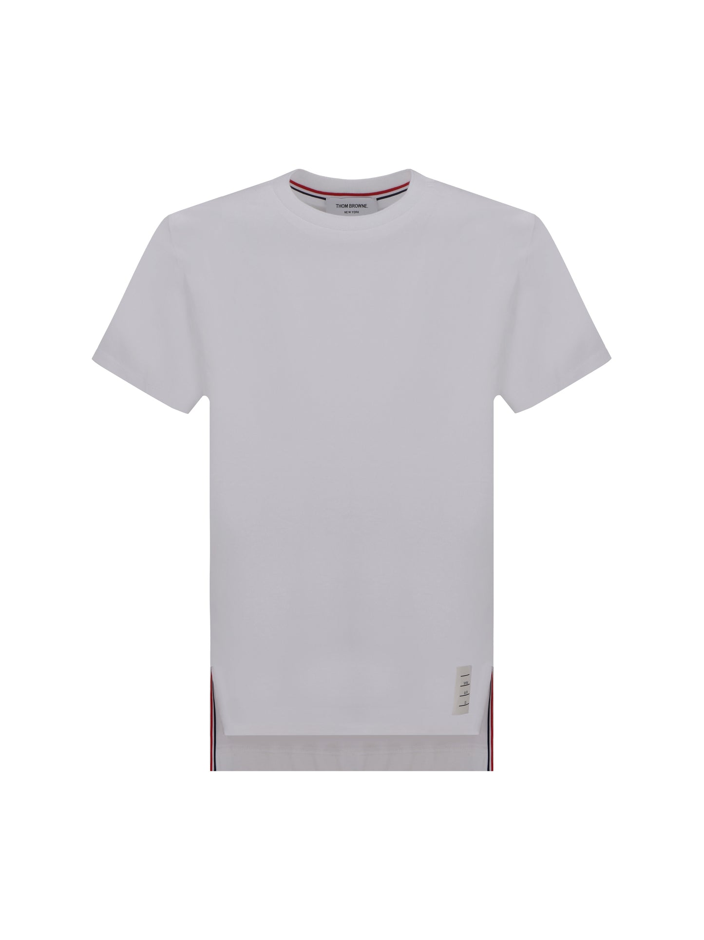 THOM BROWNE Short sleeve crewneck T-shirt
