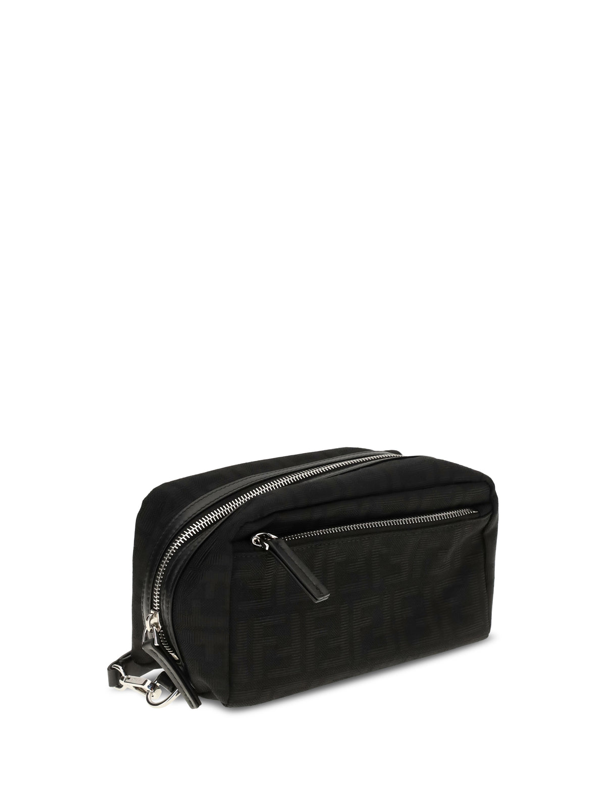 Fendi FF Jacquard Beauty Case - Black