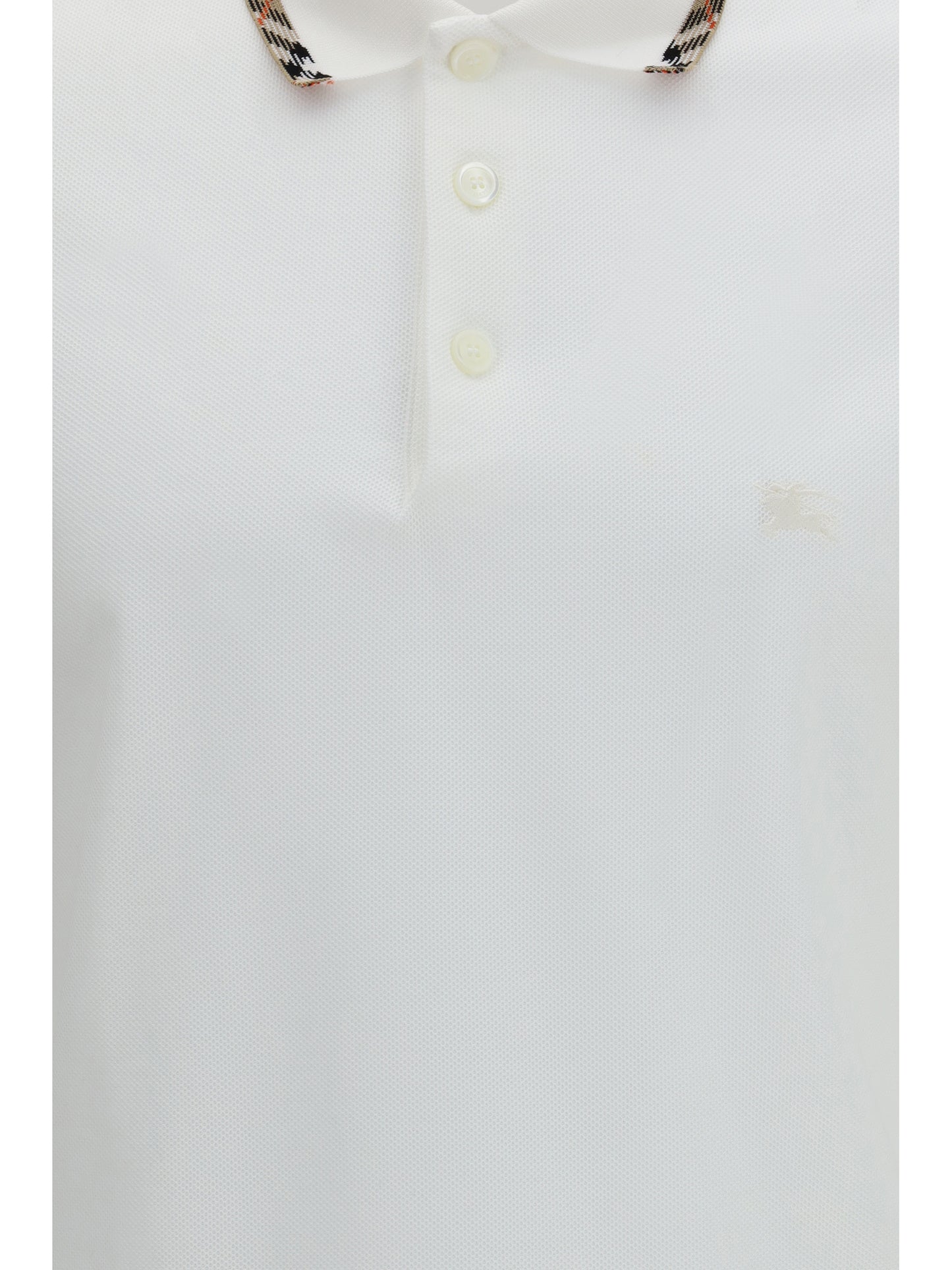 BURBERRY Piqué Polo Shirt