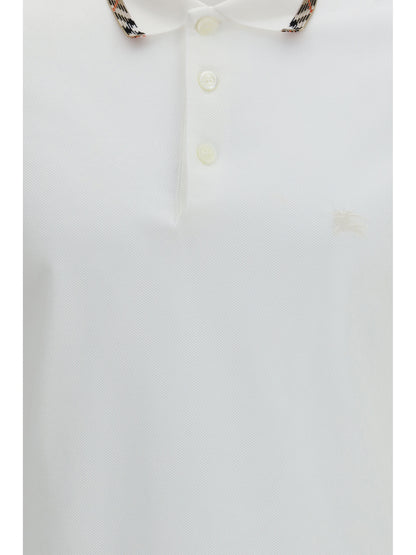 BURBERRY Piqué Polo Shirt