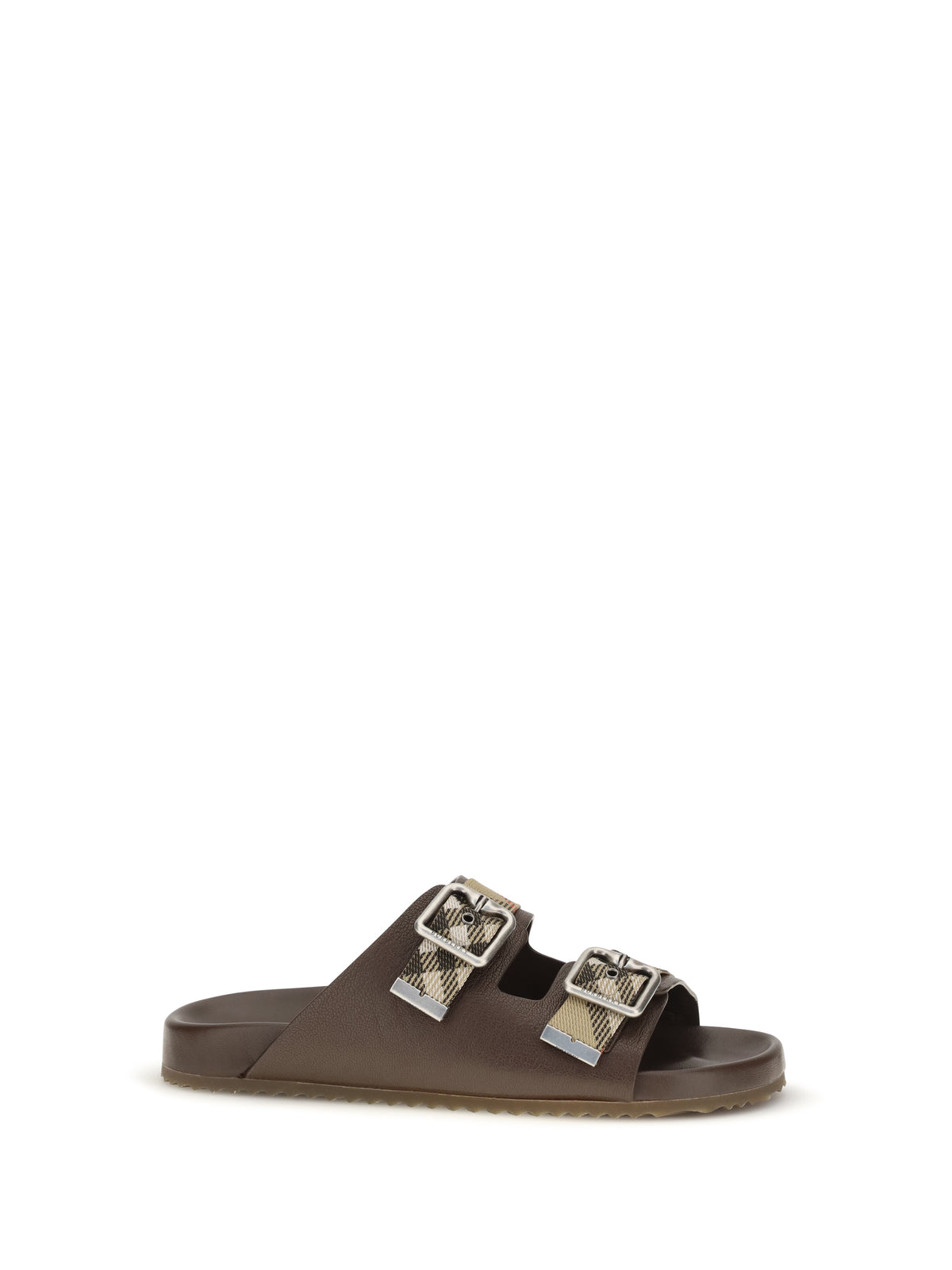 Burberry Urchin Sandals - Mid Brown