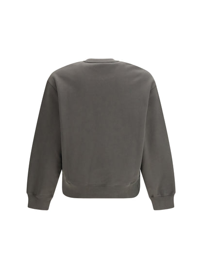 Maison Kitsuné Cotton Sweatshirt wih logo - Beluga