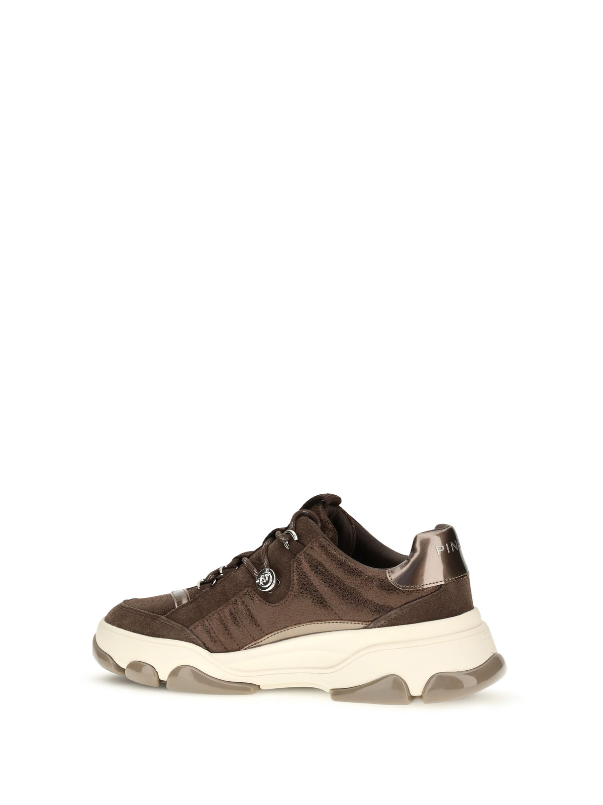 Pinko Athena suede Sneakers - Moro