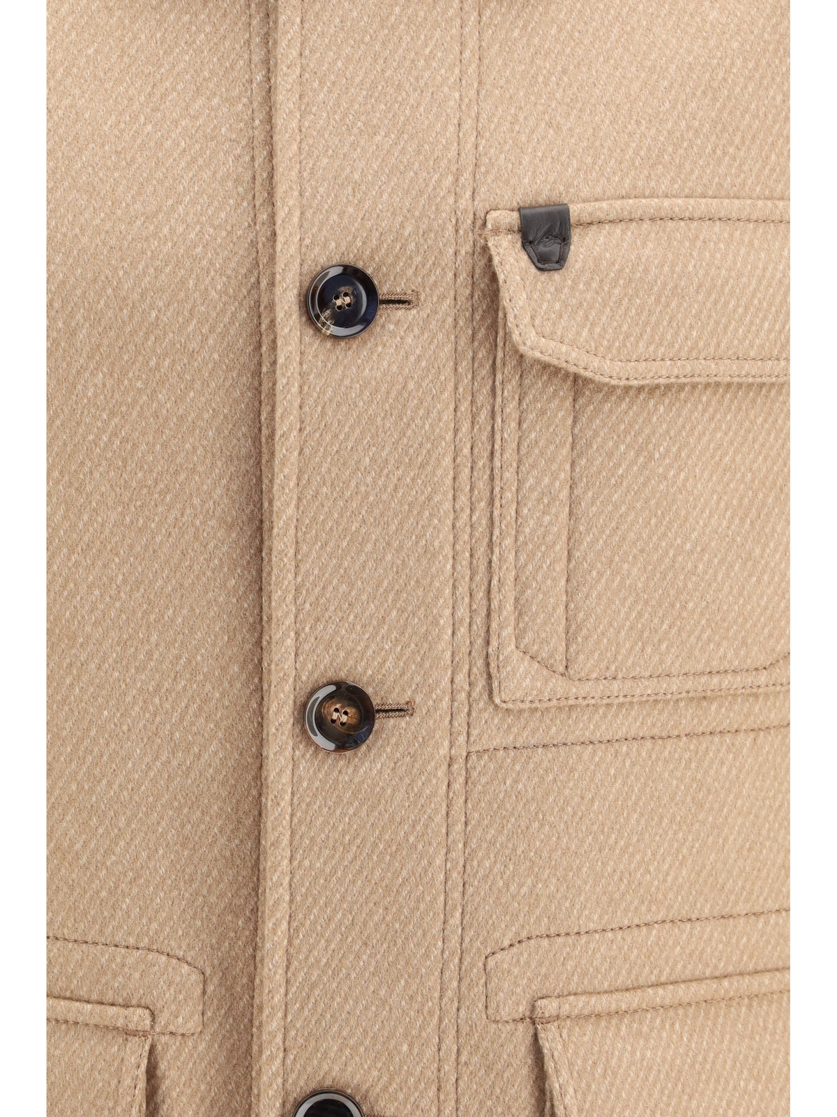 Brioni Workwear Cashmere Jacket - Beige