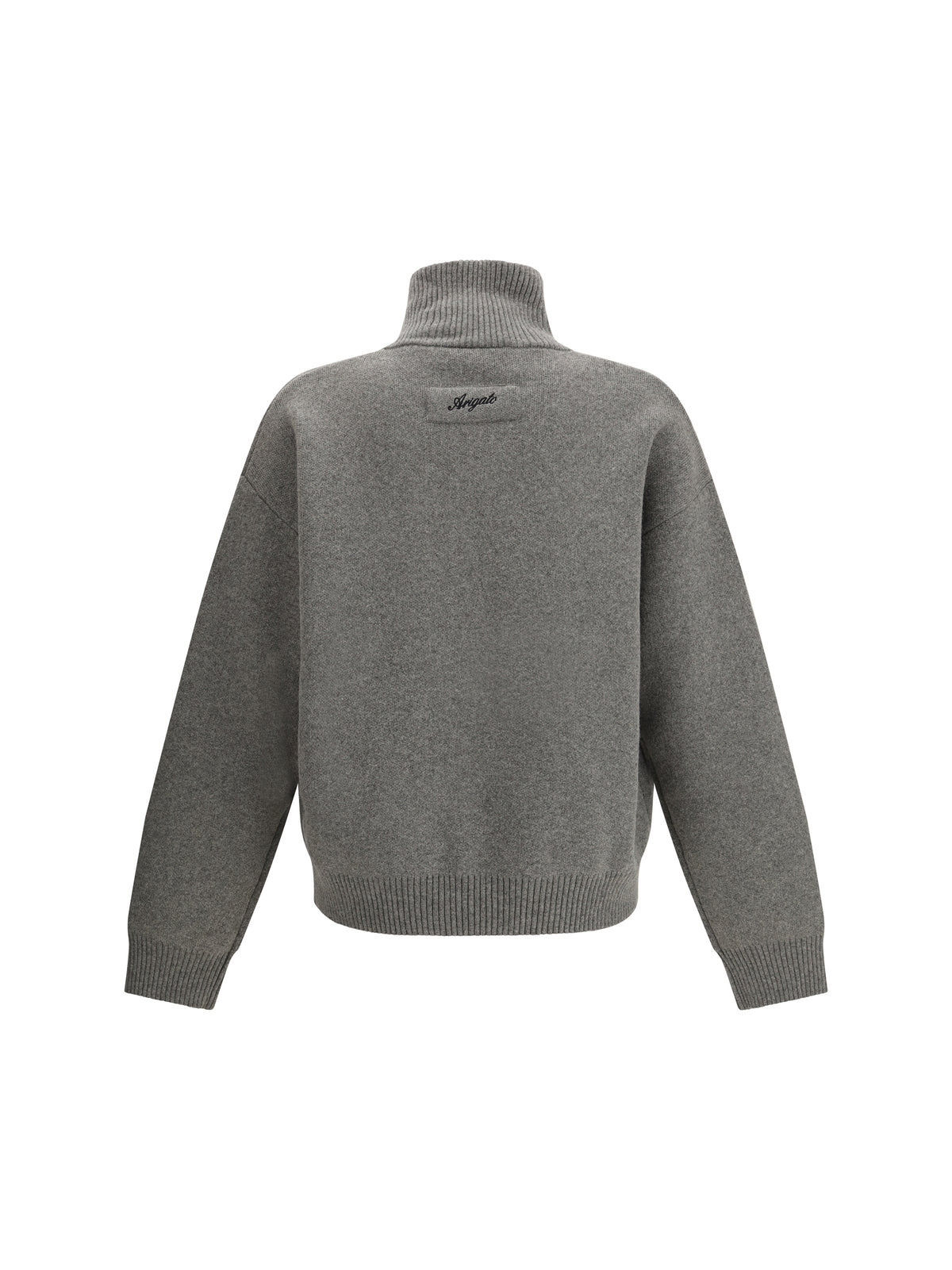 Axel Arigato Core zip-up Cardigan - Grey Melange
