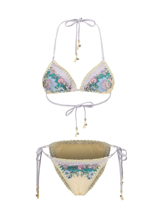 ZIMMERMANN Indra crochet detail Bikini