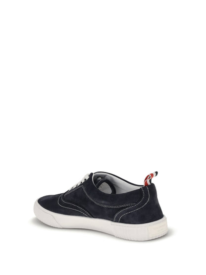 THOM BROWNE Leather Sneakers