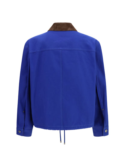 Loewe Cotton workwear Jacket - Blue