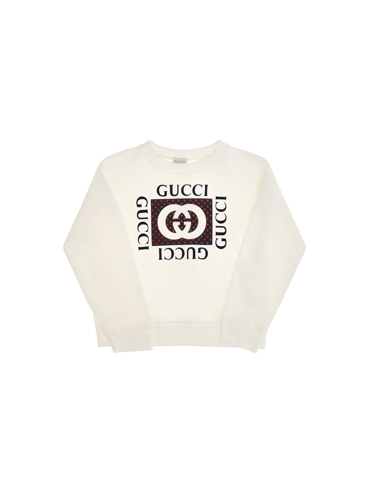 Gucci Cotton printed Sweatshirt for Boy - New White/Mc