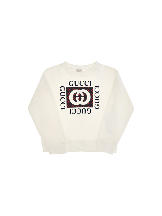 Gucci Cotton printed Sweatshirt for Boy - New White/Mc