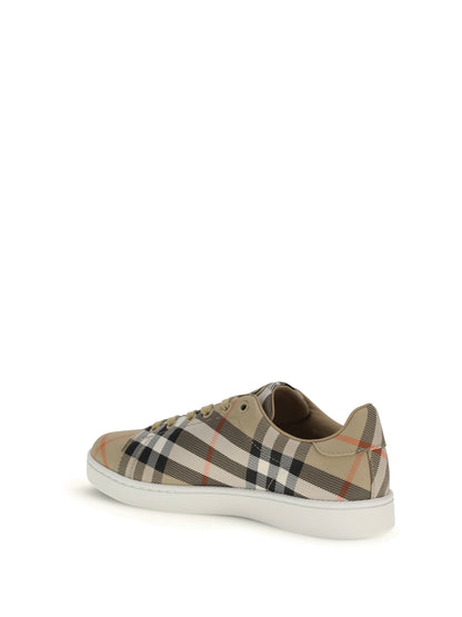 BURBERRY Check canvas Set Sneakers