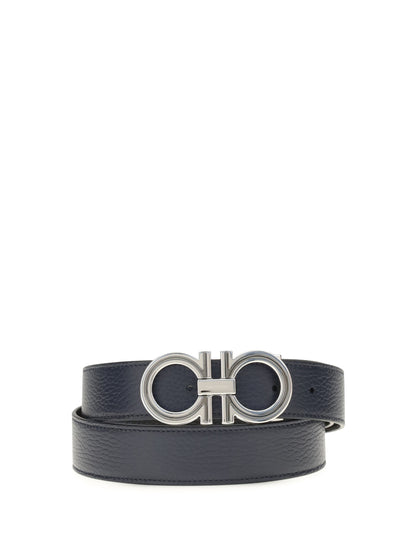 FERRAGAMO Reversible leather Belt