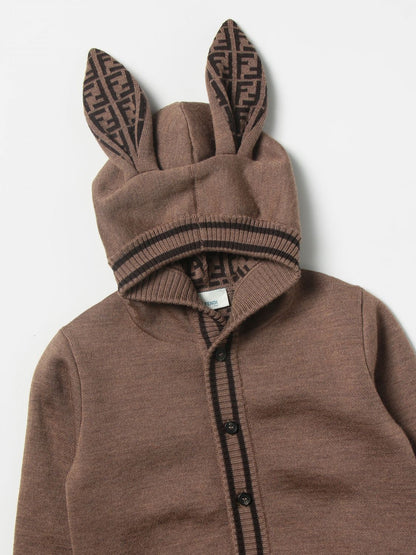 Fendi Sweater Kids Brown