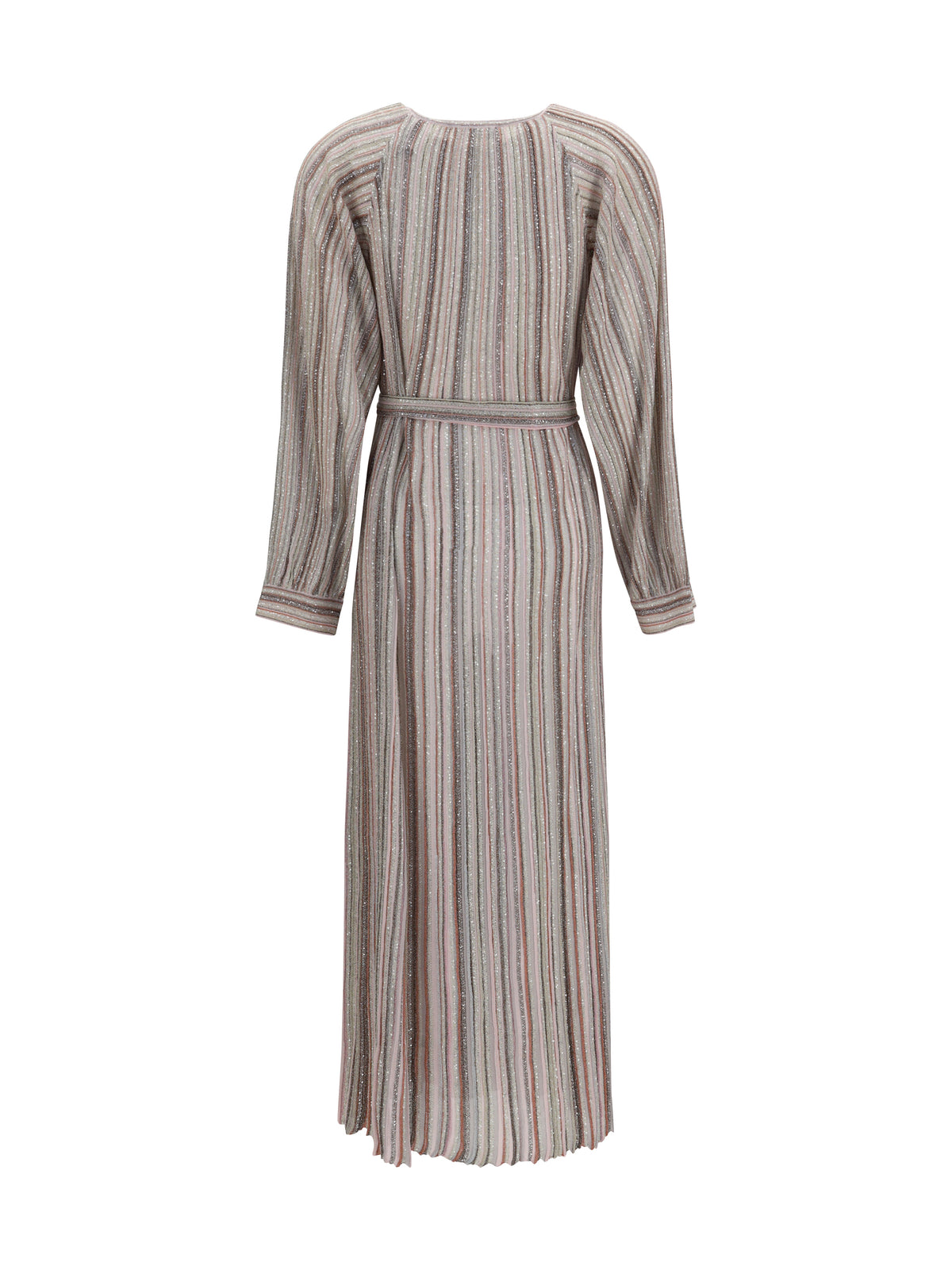 Missoni Long sequin Cardigan Dress - Pink Tones