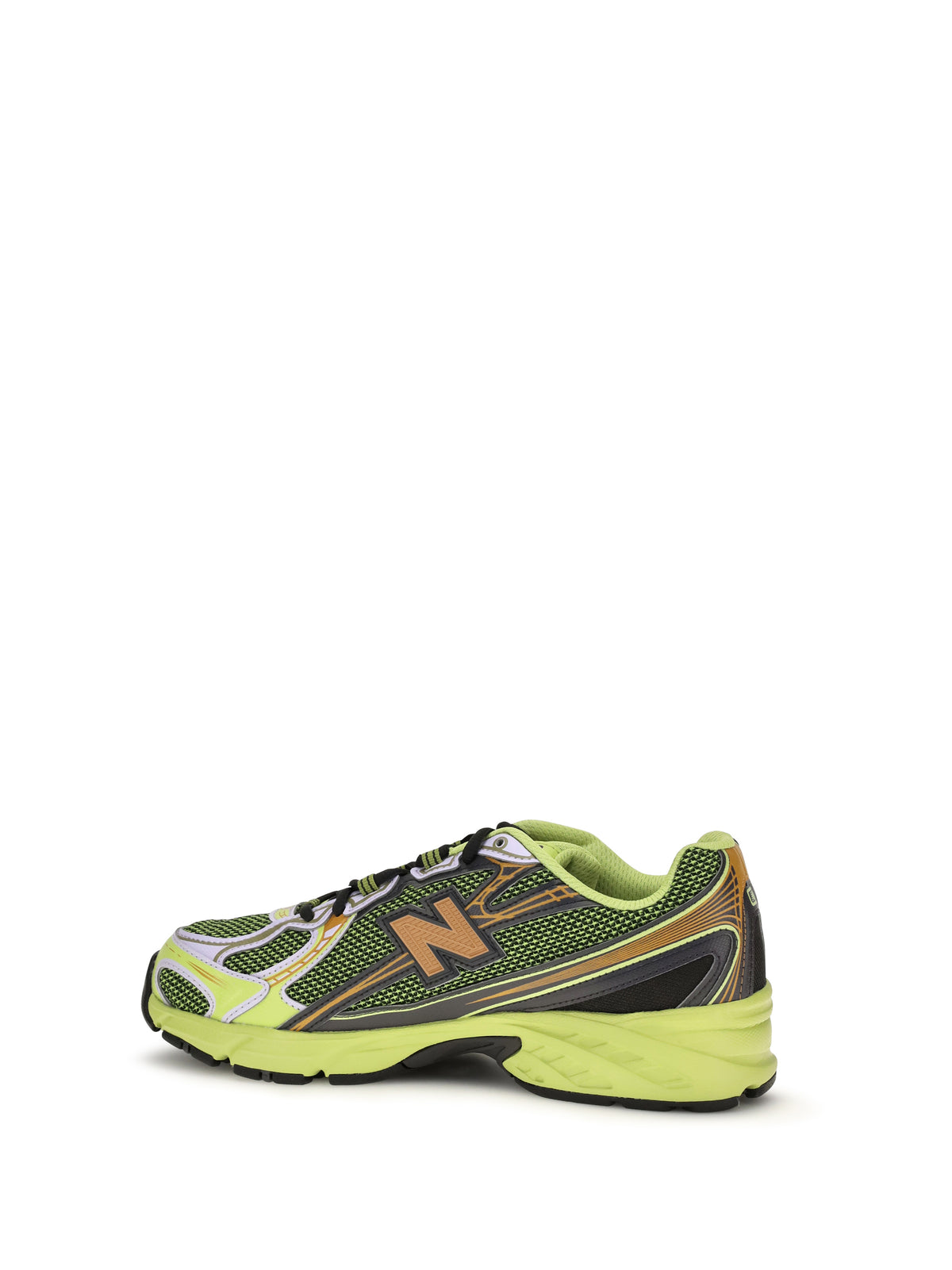 New Balance 740 Sneakers - Field Green - Black Cement