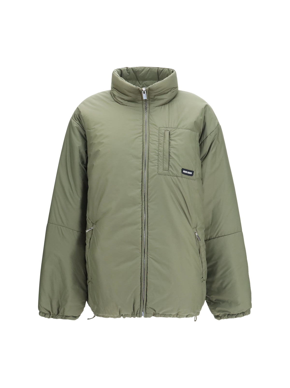 Miu Miu Padded Jacket with zip - Military