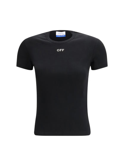 OFF-WHITE Off Stamp Rib Basic T-shirt