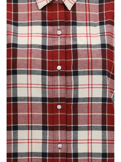Barbour Elishaw check Shirt - Lt Cardinal Tartan