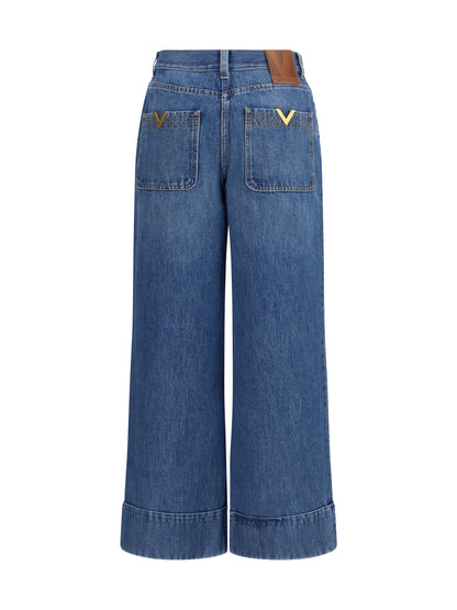 VALENTINO Logo detail Jeans