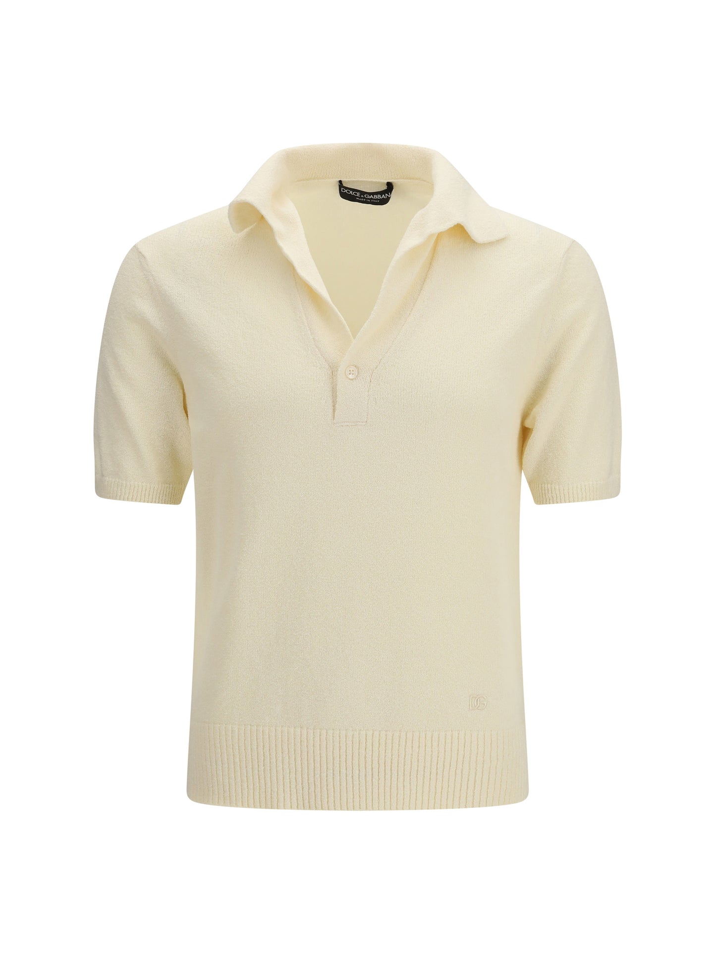 DOLCE & GABBANA Cotton-blend Polo Shirt
