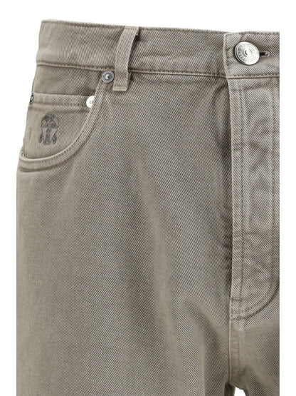 BRUNELLO CUCINELLI Iconic Fit five-pocket Trousers