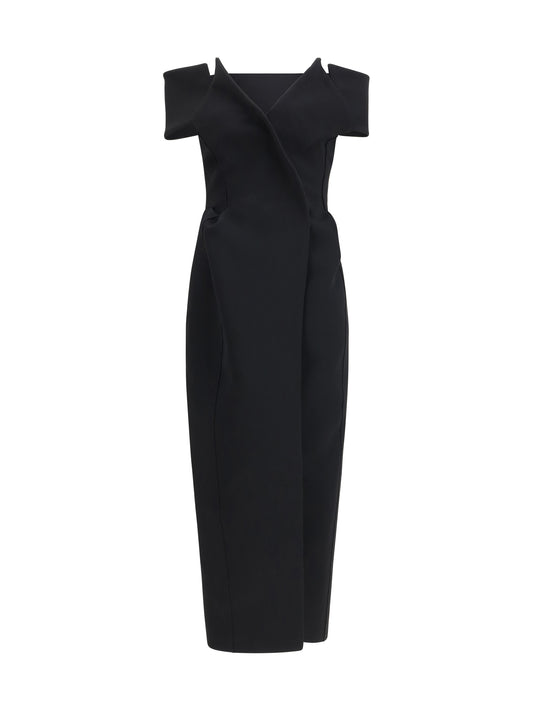 Khaite Gene Dress - Black