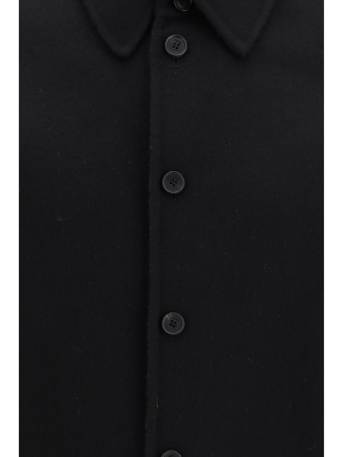 Fendi FF Zucca wool Jacket - Black